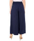 ფოტო #4 პროდუქტის Women's Challis Smocked-Waist Wide-Leg Pants