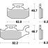 Фото #1 товара MOTO-MASTER Suzuki 095721 Sintered Brake Pads