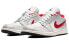 Jordan Air Jordan 1 low 小东京 耐磨 低帮 复古篮球鞋 男款 银红 / Кроссовки Jordan Air Jordan DA4668-001 44 - фото #4