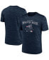 Фото #1 товара Men's Navy Chicago White Sox Authentic Collection Velocity Practice Space-Dye Performance T-shirt