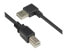 Фото #1 товара Good Connections 2510-EU005W - 0.5 m - USB A - USB B - USB 2.0 - Male/Male - Black