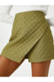 Фото #15 товара Юбка Koton Mini Shorts Texture High Waist