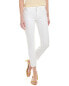 Dl1961 Florence Cropped Mid-Rise Porcelain Instasculpt Skinny Jean Women's White