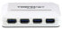 Фото #2 товара USB-концентратор TRENDnet TU3-H4 - 5000 Mбит/с - Белый - CE - FCC - 0.3 Вт - 68 г - 0 - 40 °C