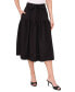 ფოტო #1 პროდუქტის Women's Tie-Waist A-Line Midi Skirt