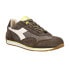 Фото #2 товара Diadora Equipe Suede Sw Lace Up Mens Brown Sneakers Casual Shoes 175150-30005