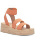 ფოტო #1 პროდუქტის Women's Samella Strappy Platform Wedge Sandals