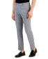 Фото #1 товара Men's Slim-Fit Tonal Windowpane Dress Pants