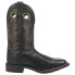 Фото #1 товара Laredo Kane Square Toe Cowboy Mens Black Casual Boots 7710-001