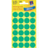 Avery Zweckform 3006 - Green - Round - Permanent - 18 x 18 mm - Small - Paper