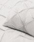 Bedding 3 Piece Pinch Pleat Duvet Cover Set, Full