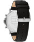 Фото #3 товара Часы Tommy Hilfiger Multifunction Black Leather 43mm