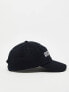 New Balance collegiate logo baseball cap in black