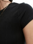 Hollister seamless baby t-shirt in black