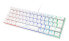 Фото #1 товара Deltaco GAM-075-W-DE - 60% - USB - Mechanical - QWERTZ - RGB LED - White