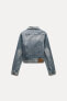 ZW COLLECTION WASHED DENIM JACKET