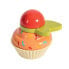 EUREKAKIDS Wooden cupcakes to play with. build and create
