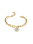 Lovely Guess Solid Gold Plated Bracelet JUBB03034JWYGTQS