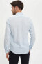 Фото #3 товара Рубашка мужская Slim Fit Polo Дефакто