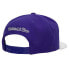 Фото #2 товара Mens MITCHELL & NESS NBA 75TH PLATINUM SNAPBACK LAKERS