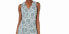 Michael Kors 295596 Womens Tie Waist Surplice Midi Dress Green Size S