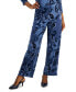 Фото #1 товара Women's Printed Pull On Knit Pants, Created for Macy's