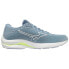 Кроссовки для бега Mizuno Wave Rider 25 Heather / White / Neo Lime, 40.5 - фото #2