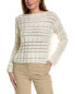 Фото #1 товара Lafayette 148 New York Bateau Neck Wool & Silk-Blend Sweater Women's