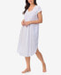 ფოტო #2 პროდუქტის Women's Cap Sleeve Nightgown