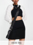 Фото #1 товара ASOS DESIGN Tall jersey pencil mini skirt in black