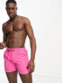 Hugo dominica swim shorts in bright pink