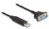 Фото #1 товара Delock USB 2.0 zu Seriell RS-232 Adapter mit kompaktem seriellen Steckergehäuse 50 cm