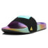 Фото #2 товара Puma Mapf1 Leadcat 2.0 X Mdj Gradient Slide Mens Black Casual Sandals 30848001