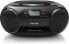 Фото #2 товара Philips AZB798T/12 CD Sound Machine, Portable CD Player (Radio DAB+/FM, Bluetooth, CD, MP3-CD, USB, Cassette, All-in-One Sound System) Black