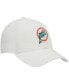 ფოტო #4 პროდუქტის Men's White Miami Dolphins Clean Up Legacy Adjustable Hat