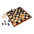 RAMA Wooden Board 3 In 1 With Patchís Chess And Ladies Accessories Board Game