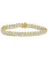 ფოტო #1 პროდუქტის Diamond S Curve Link Bracelet (4 ct. t.w.) in 10k Gold