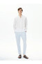 LCW Vision Slim Fit Uzun Kollu Keten Karışımlı Erkek Gömlek