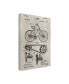 Фото #2 товара Alicia Ludwig Patent-Bicycle Canvas Art - 19.5" x 26"