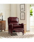 Leather Pushback Recliner chair with Adjustable Backrest for Livingroom