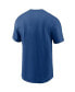 Фото #3 товара Men's Royal Indianapolis Colts Primary Logo T-shirt
