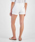 Фото #2 товара Women's Hola Solid Zip-Front Denim Shorts