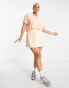 Фото #8 товара Daisy Street Plus Active crop tennis polo in peach