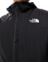 The North Face Higher run rain jacket in black