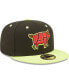 Фото #4 товара Men's Black, Green Chicharrones de Columbia Copa De La Diversion 59FIFTY Fitted Hat