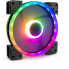Inter-Tech Argus RGB-Fan Set RS-14 - Fan - 14 cm - 1200 RPM - 22 dB - 64.73 m³/h - Black