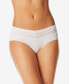 ფოტო #1 პროდუქტის Warners® No Pinching, No Problems® Dig-Free Comfort Waist with Lace Microfiber Hipster 5609J