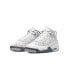 [DV1360-107] Grade School Air Jordan DUB ZERO GS 'WHITE COOL GREY'