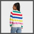 Фото #2 товара Women's Disney 100 Striped Graphic Cardigan - M