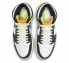 Фото #6 товара Кроссовки Nike Air Jordan 1 Retro High White Black Volt University Gold (Многоцветный, Черно-белый)